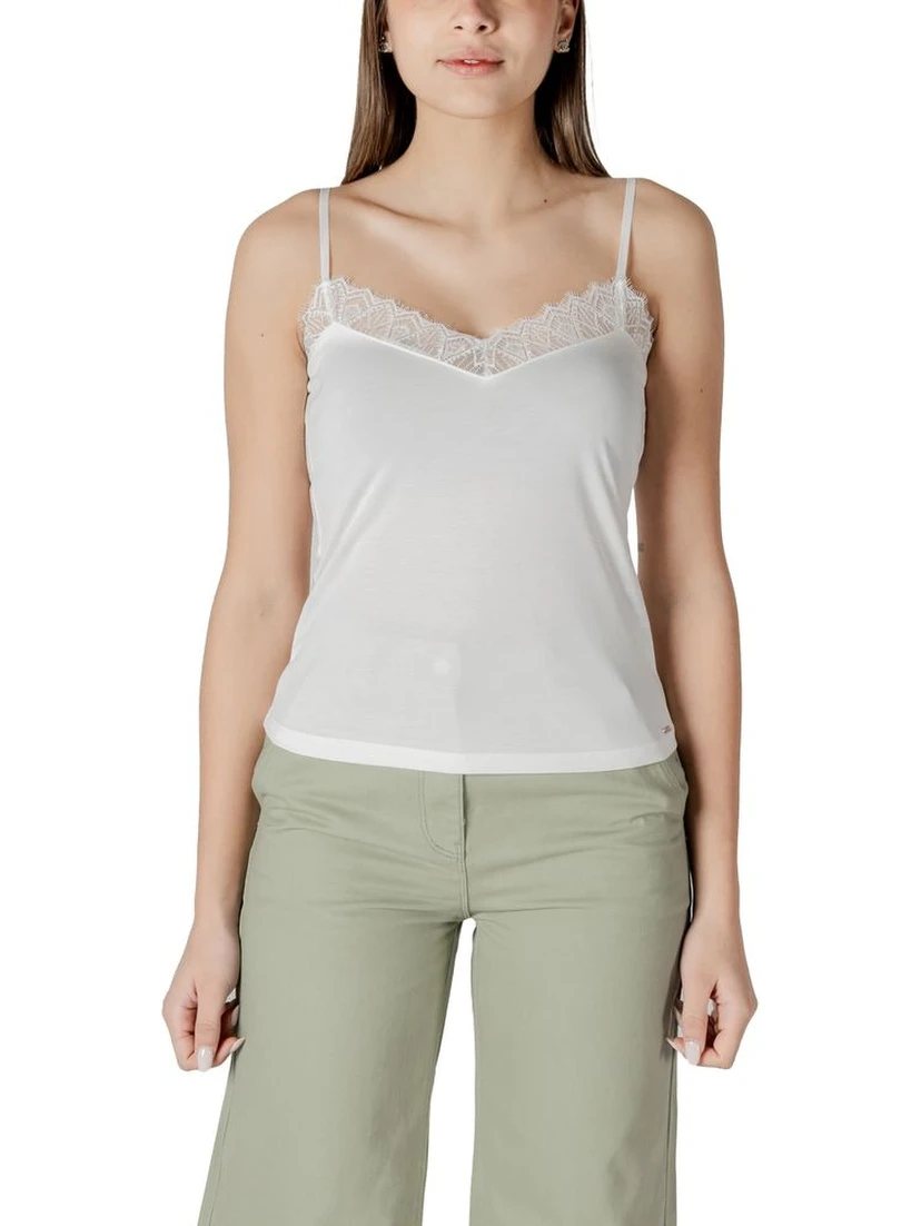 White Modal Tank Top