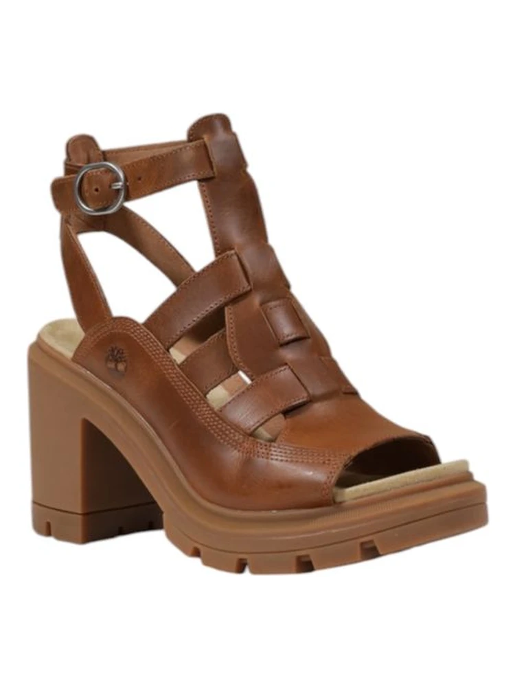 Beige Leather Strap-On Sandals alternative