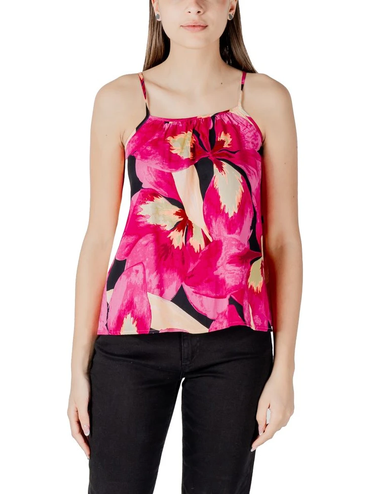Pink Viscose Tank Top