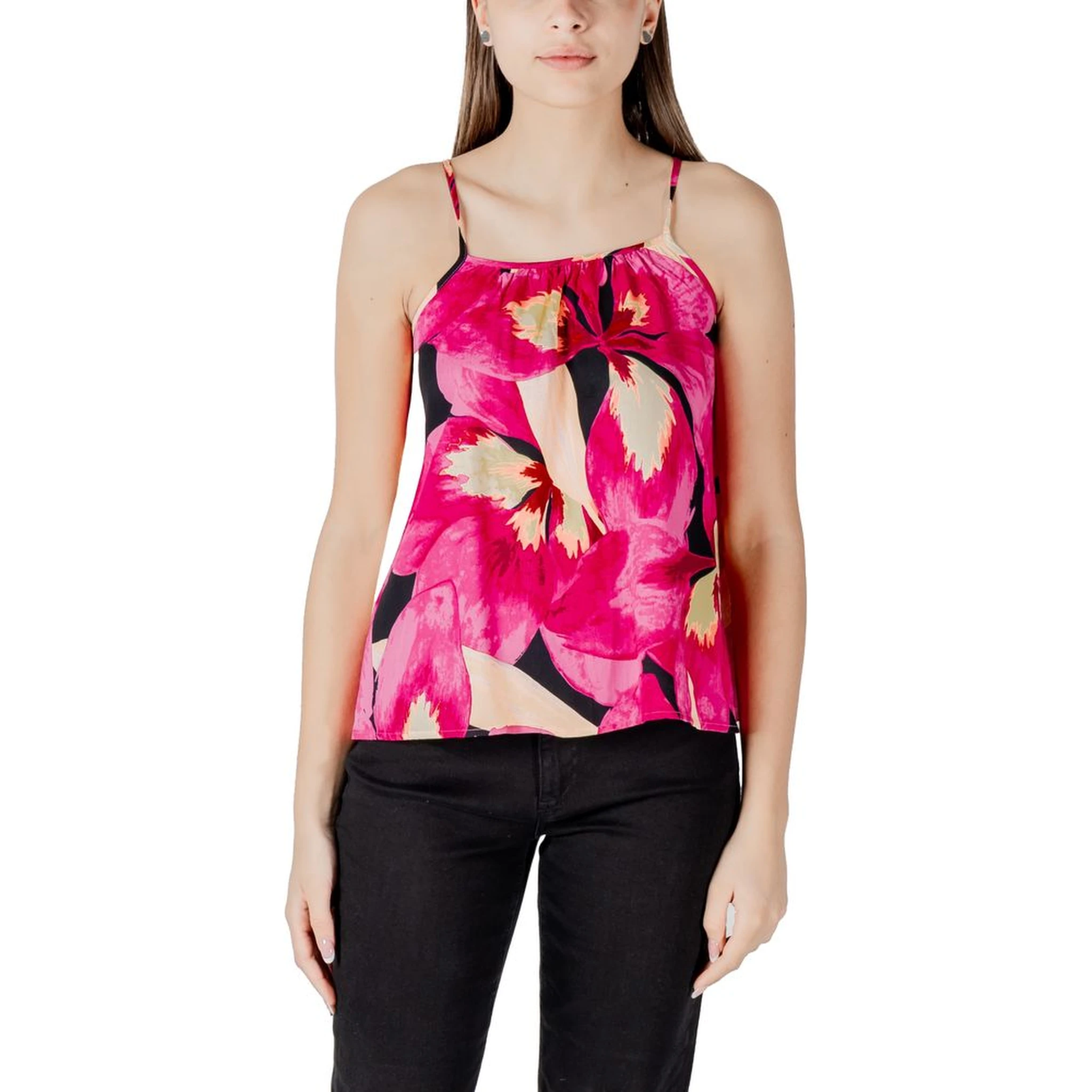 Pink Viscose Tank Top