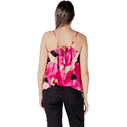 Pink Viscose Tank Top