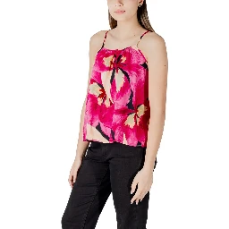 Pink Viscose Tank Top