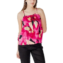 Pink Viscose Tank Top
