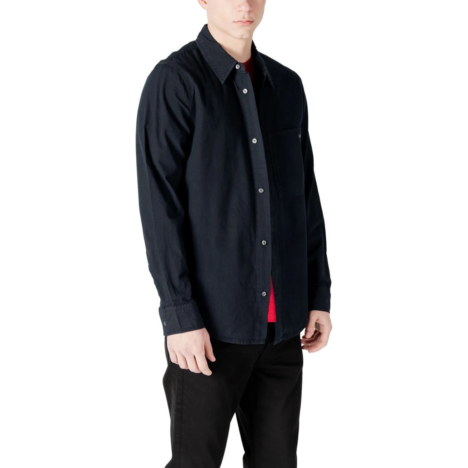 Black Cotton Shirt