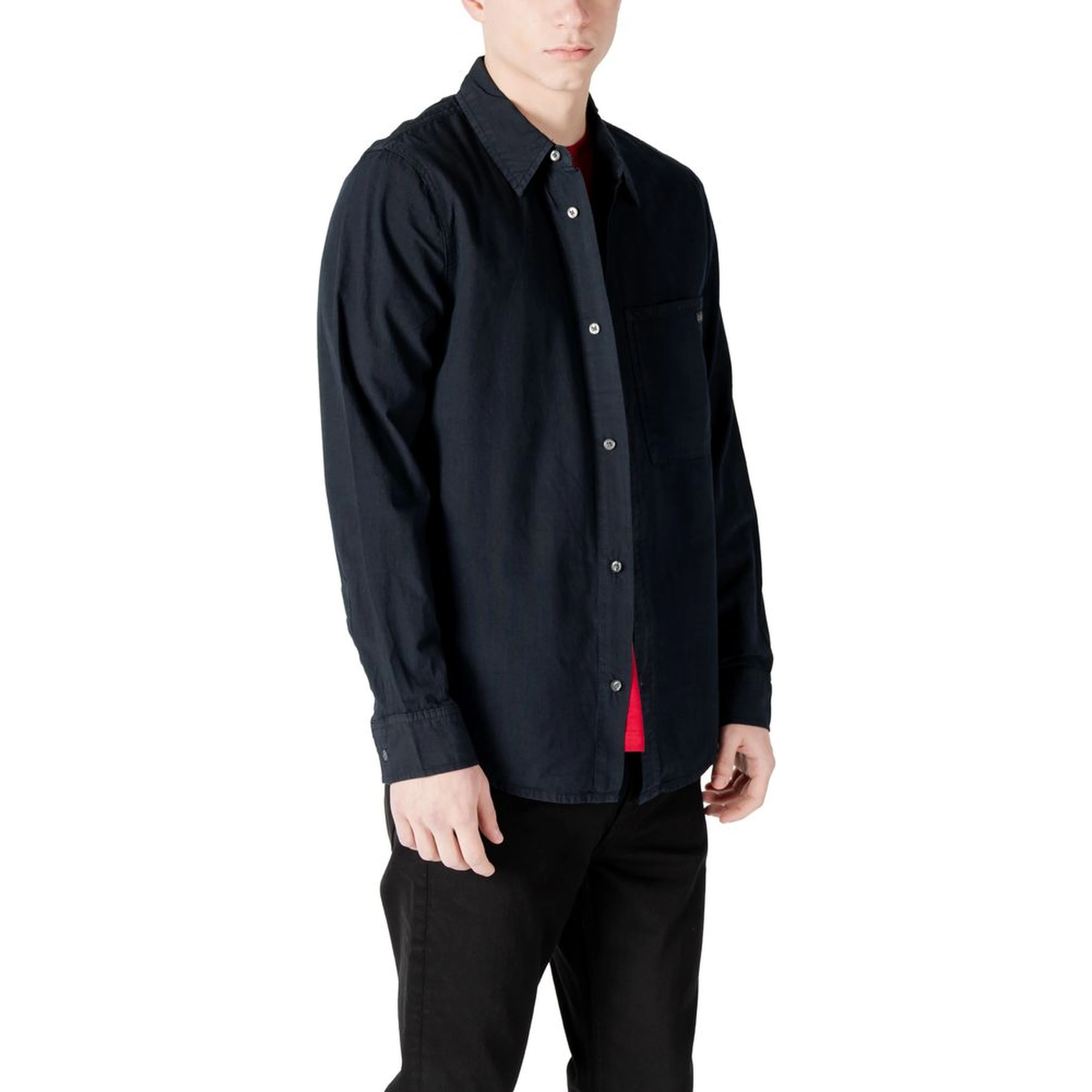 Black Cotton Shirt