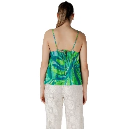 Green Viscose Tank Top