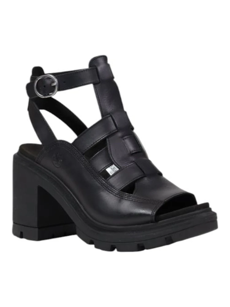 Black Leather Platform Sandals alternative