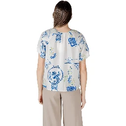 White Viscose Shortsleeve