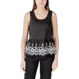 Black Cotton Tank Tops