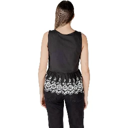 Black Cotton Tank Tops