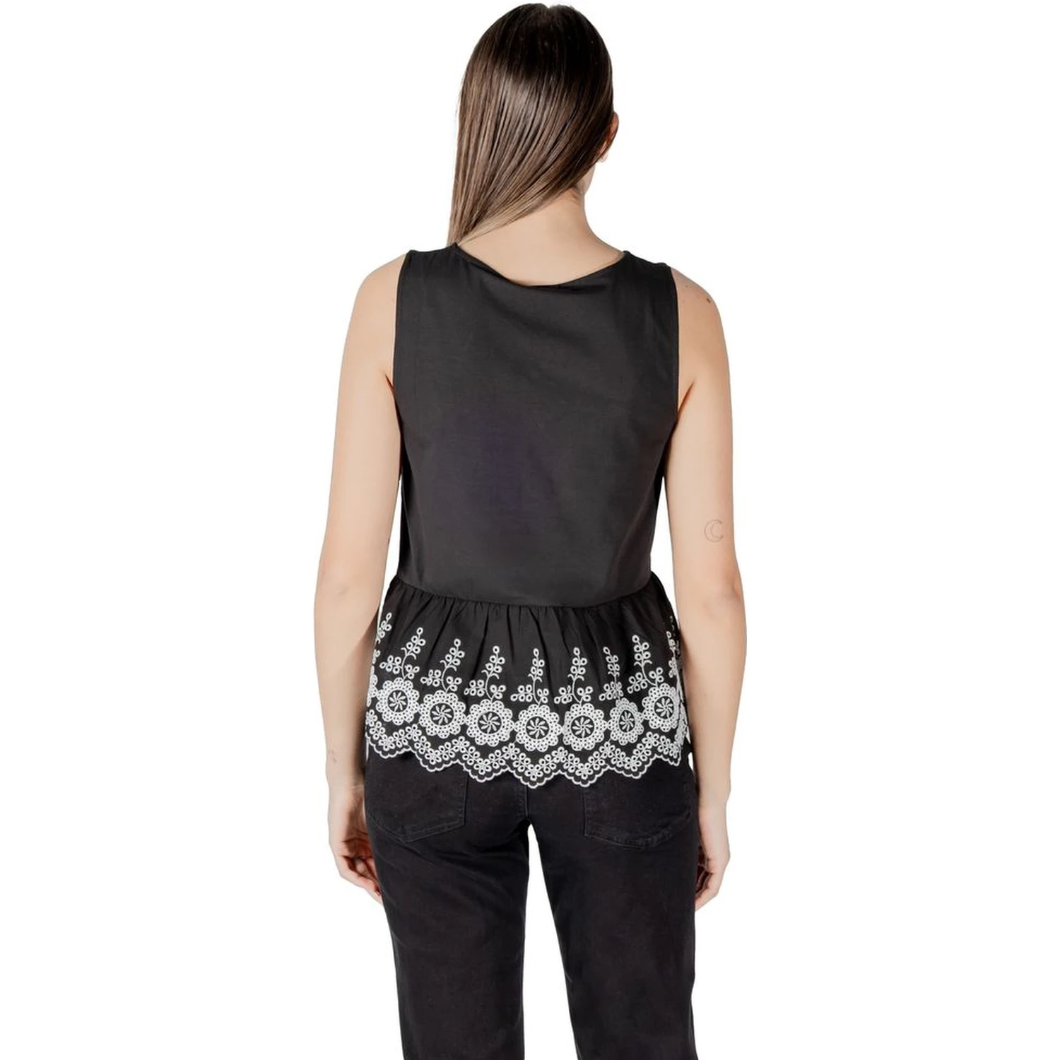 Black Cotton Tank Tops