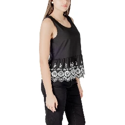 Black Cotton Tank Tops