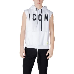 White Cotton Hoodie