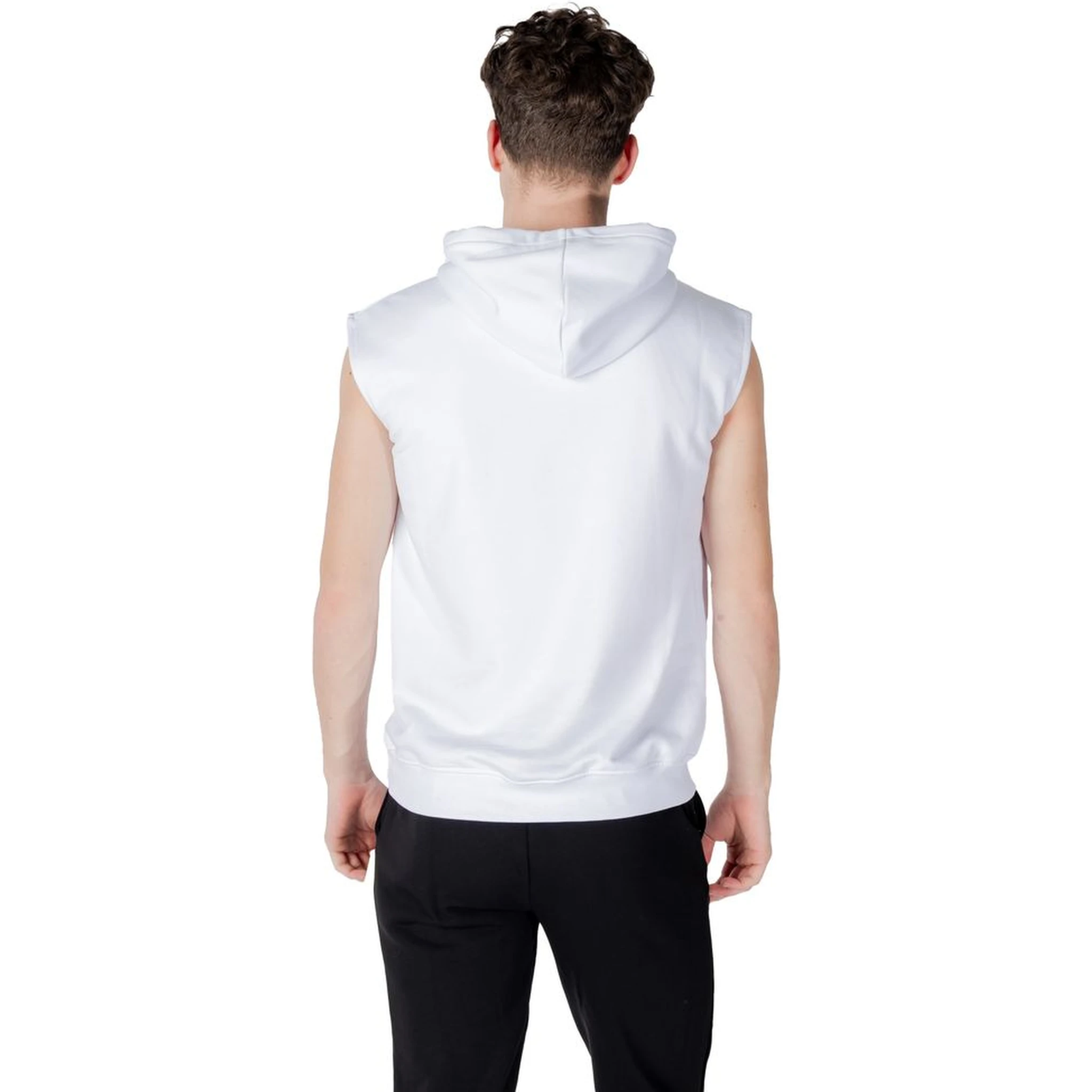 White Cotton Hoodie