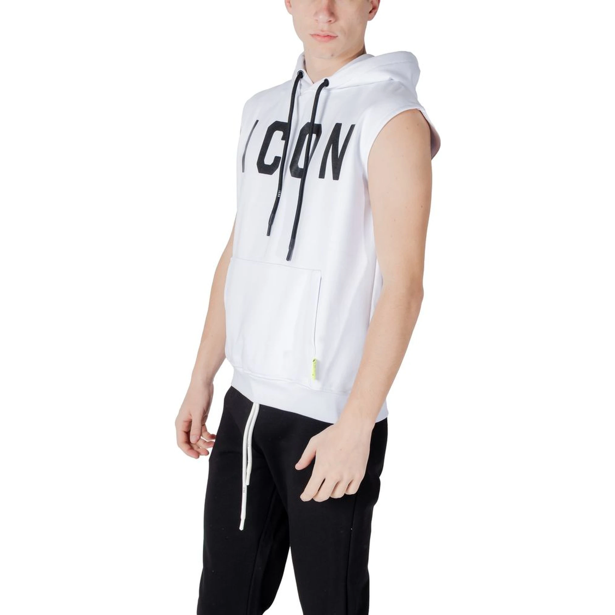 White Cotton Hoodie