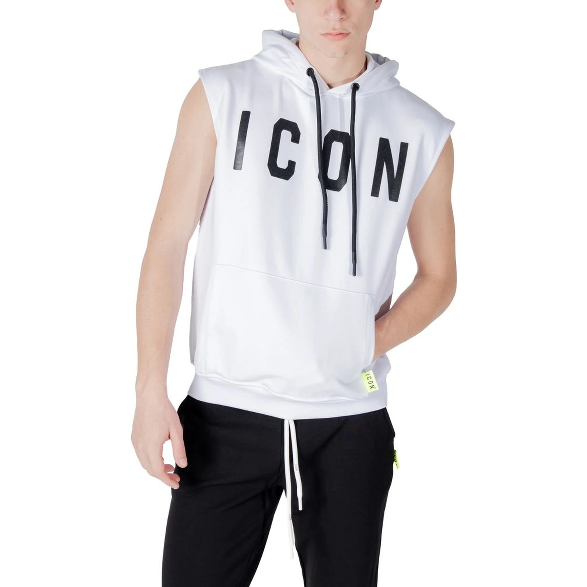 White Cotton Hoodie