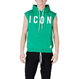 Green Cotton Hoodie