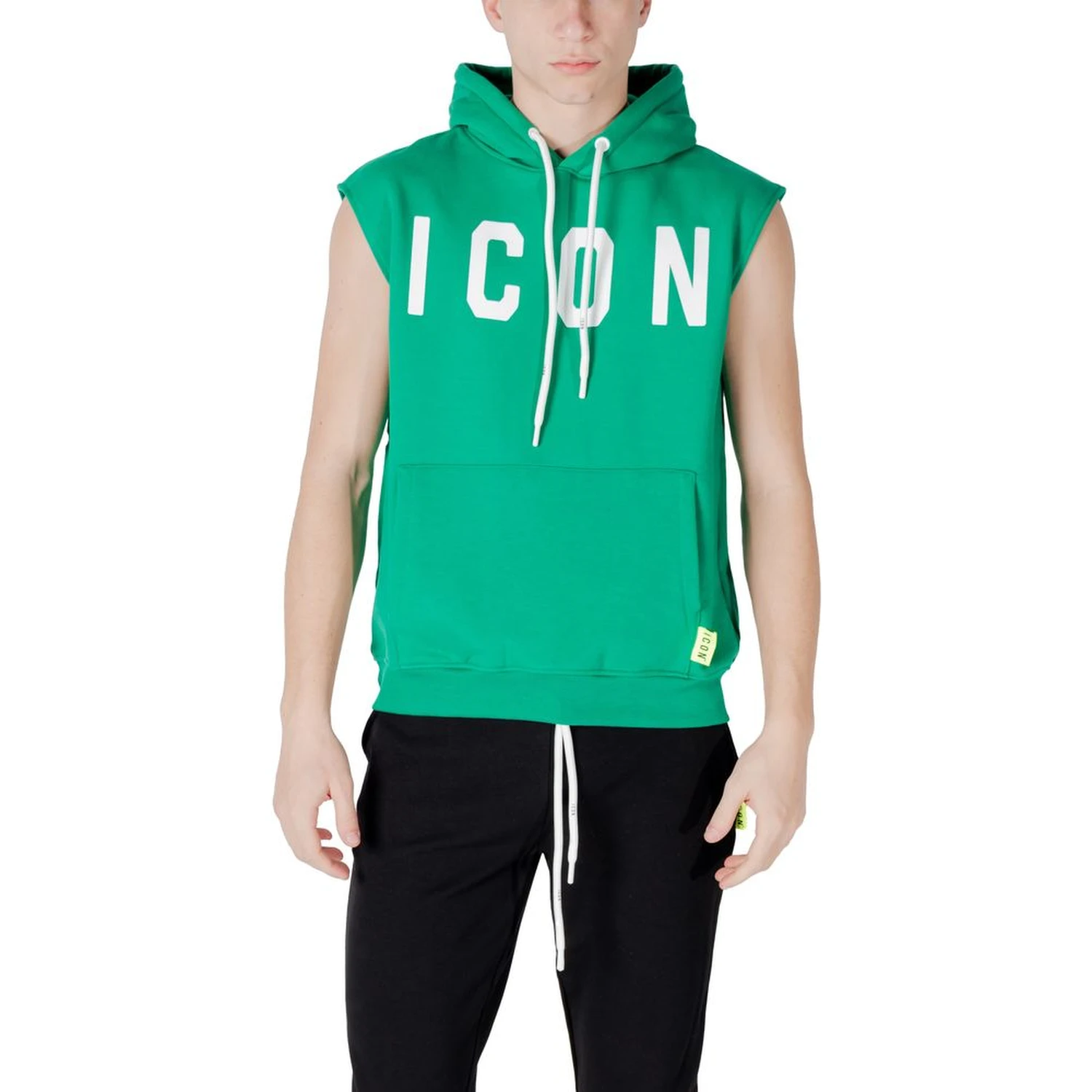 Green Cotton Hoodie
