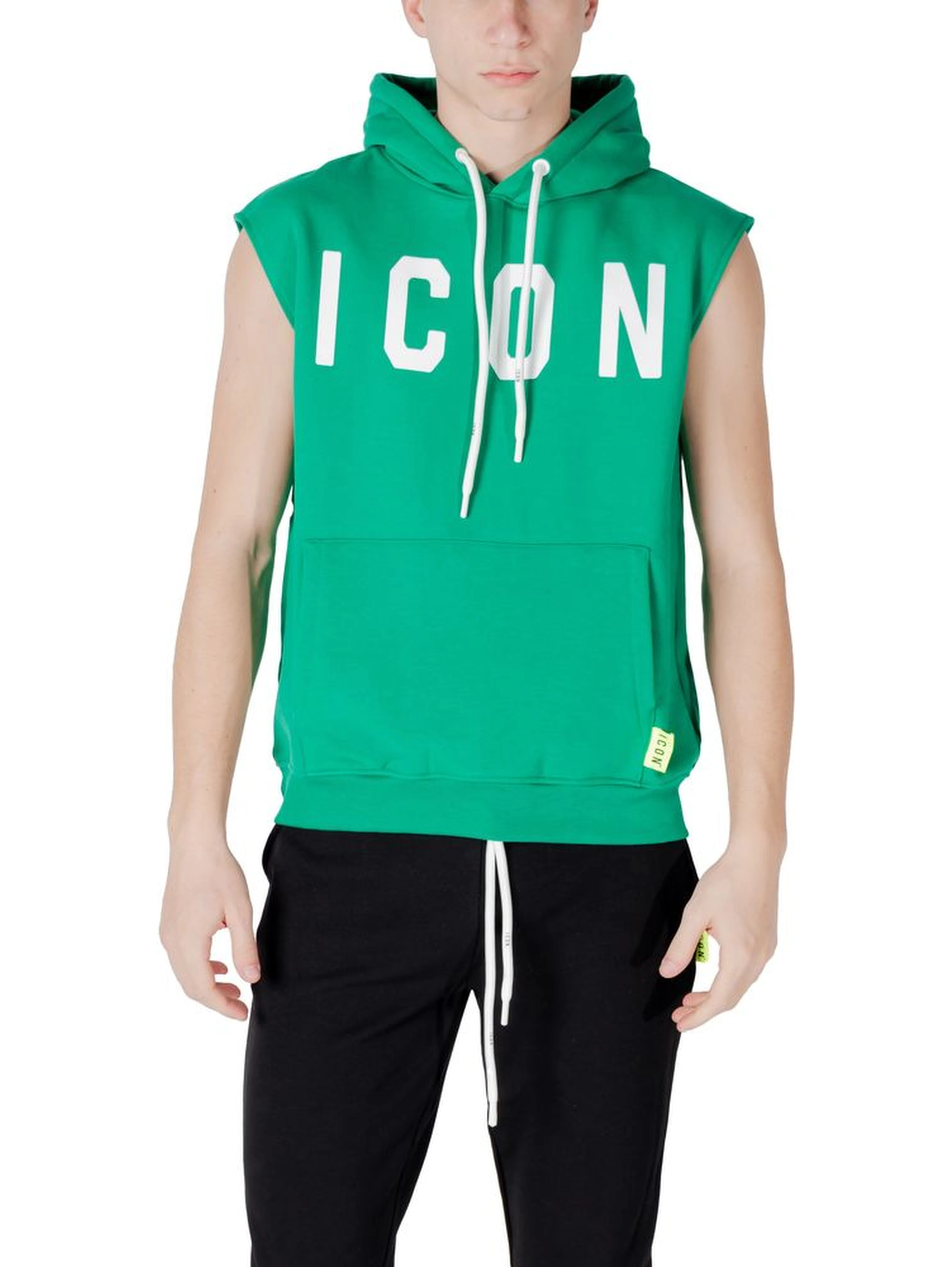 Green Cotton Hoodie
