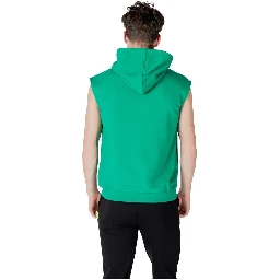 Green Cotton Hoodie