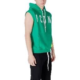 Green Cotton Hoodie