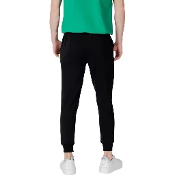 Black Cotton Joggers (Workout Pants)