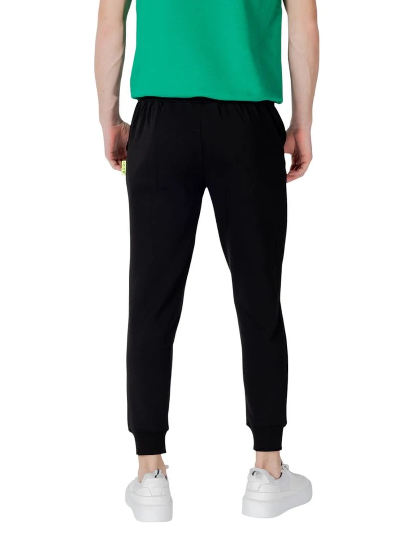 Black Cotton Joggers (Workout Pants)