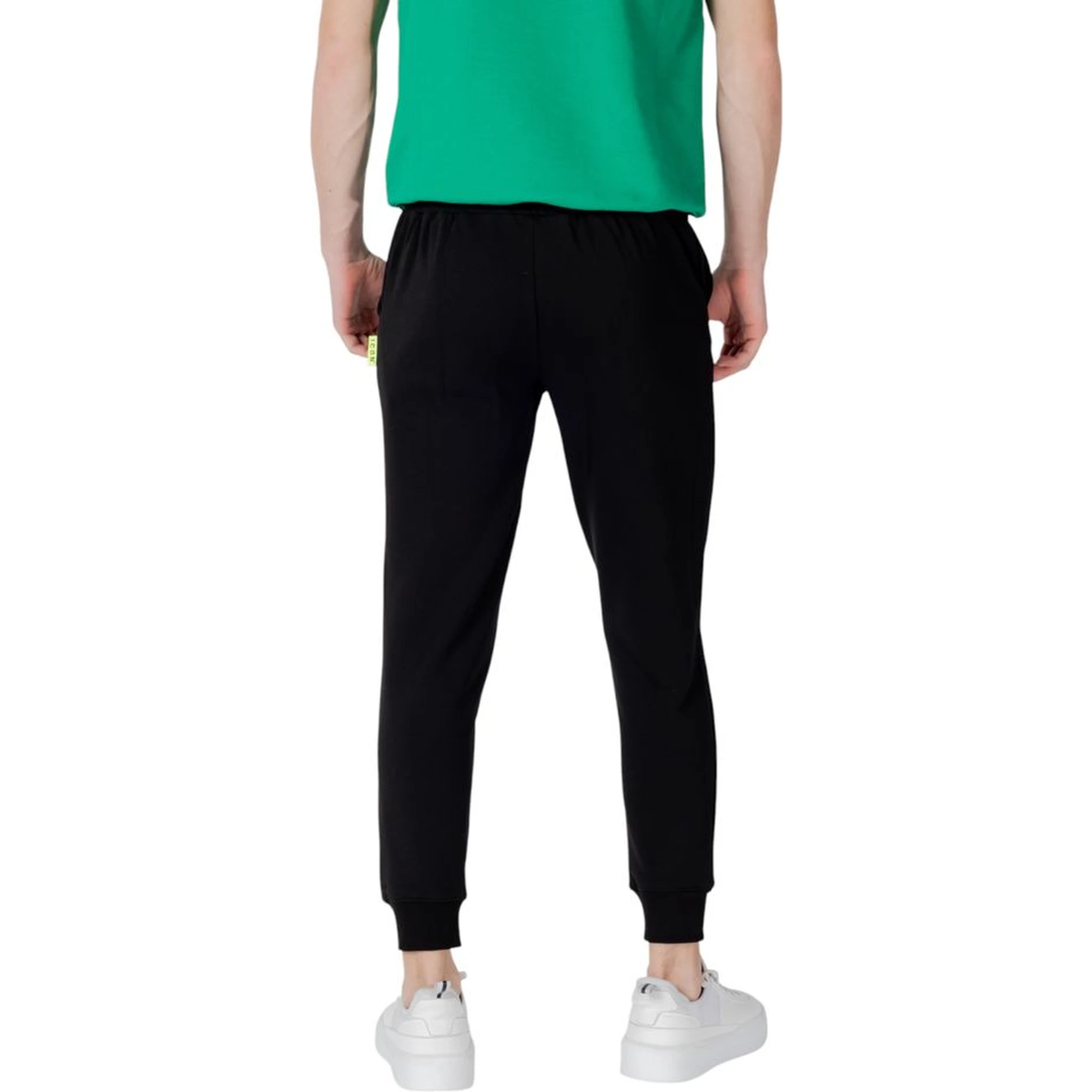 Black Cotton Joggers (Workout Pants)