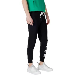 Black Cotton Joggers (Workout Pants)