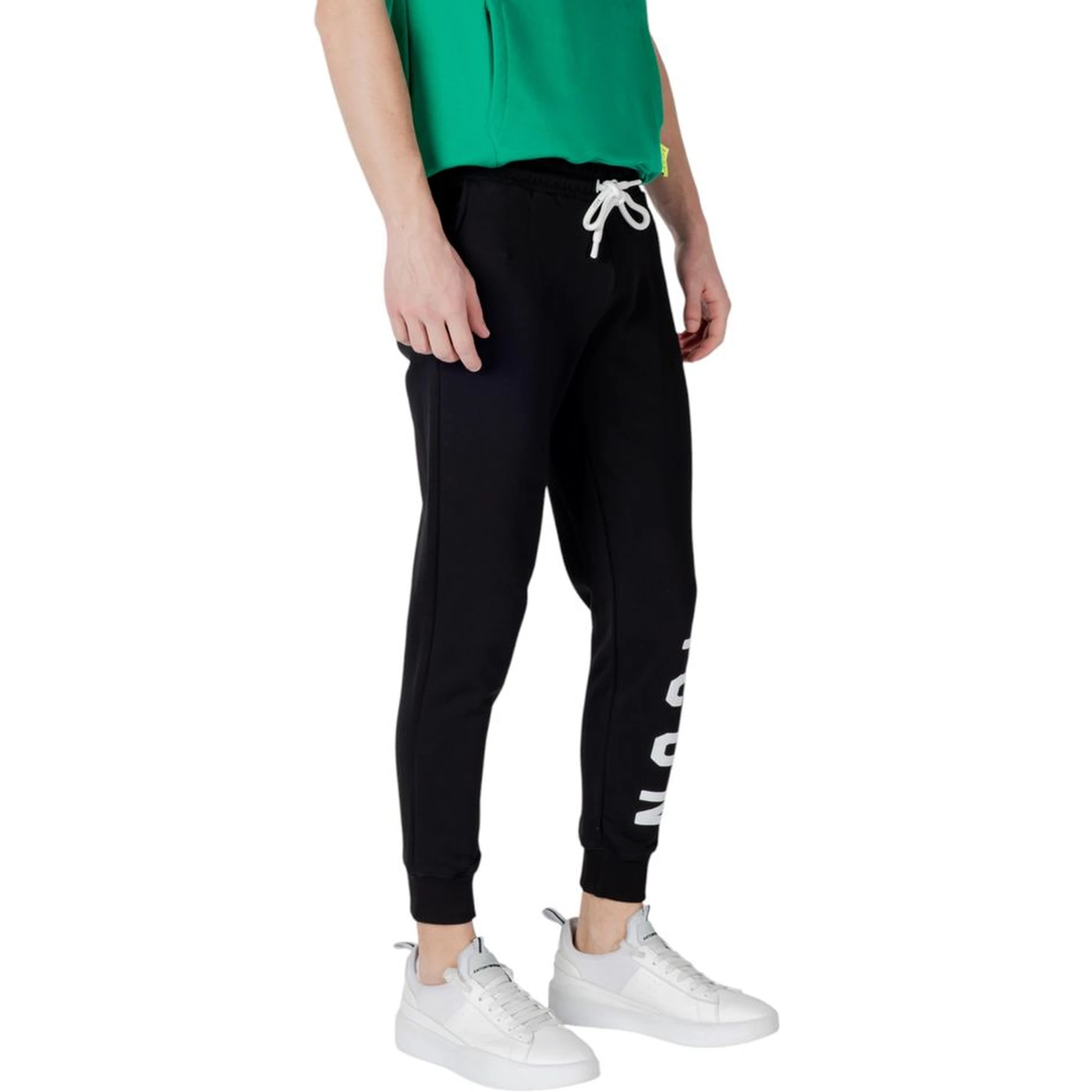 Black Cotton Joggers (Workout Pants)