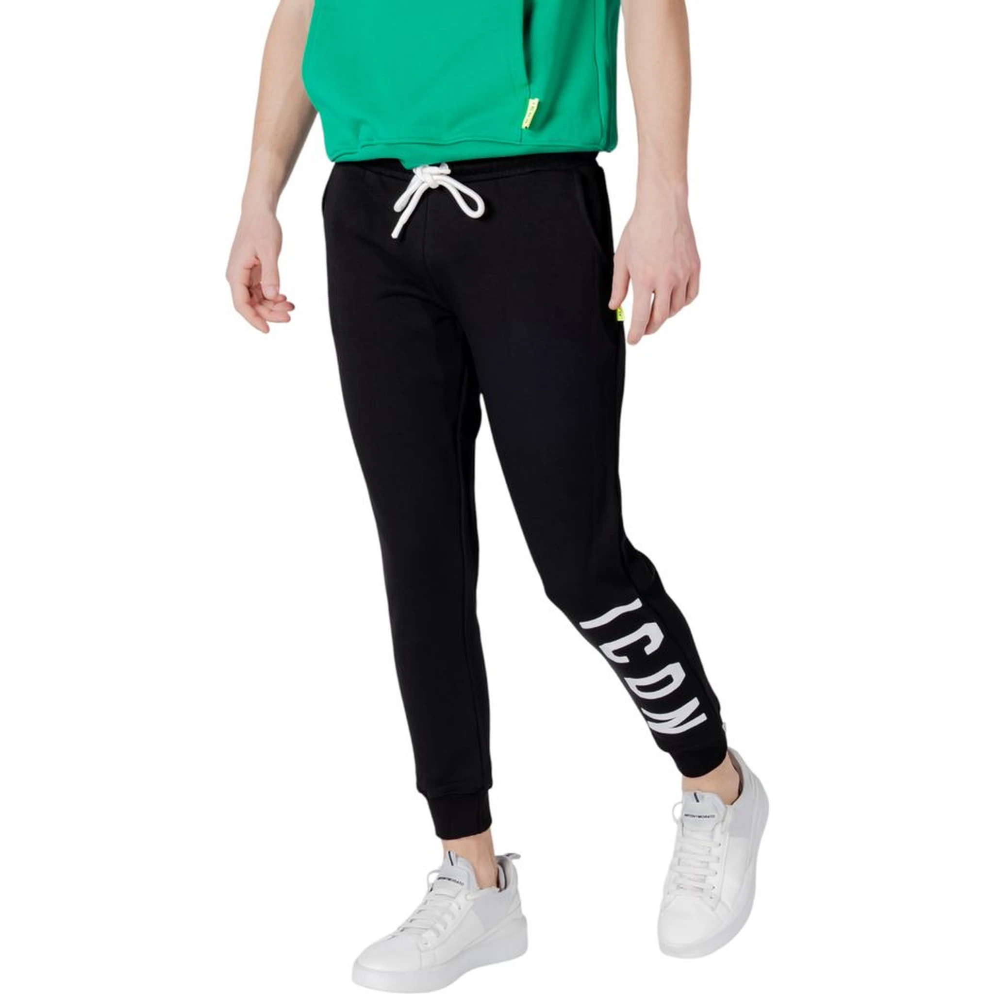 Black Cotton Joggers (Workout Pants)