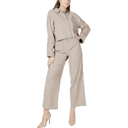 Beige Viscose Blouse