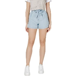 Light Blue Lyocell Shorts