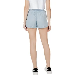 Light Blue Lyocell Shorts