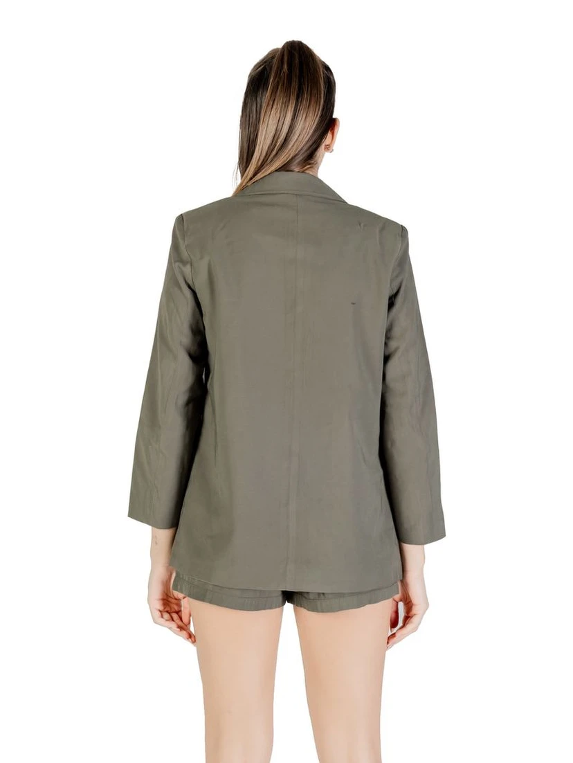 Green Viscose Blazer