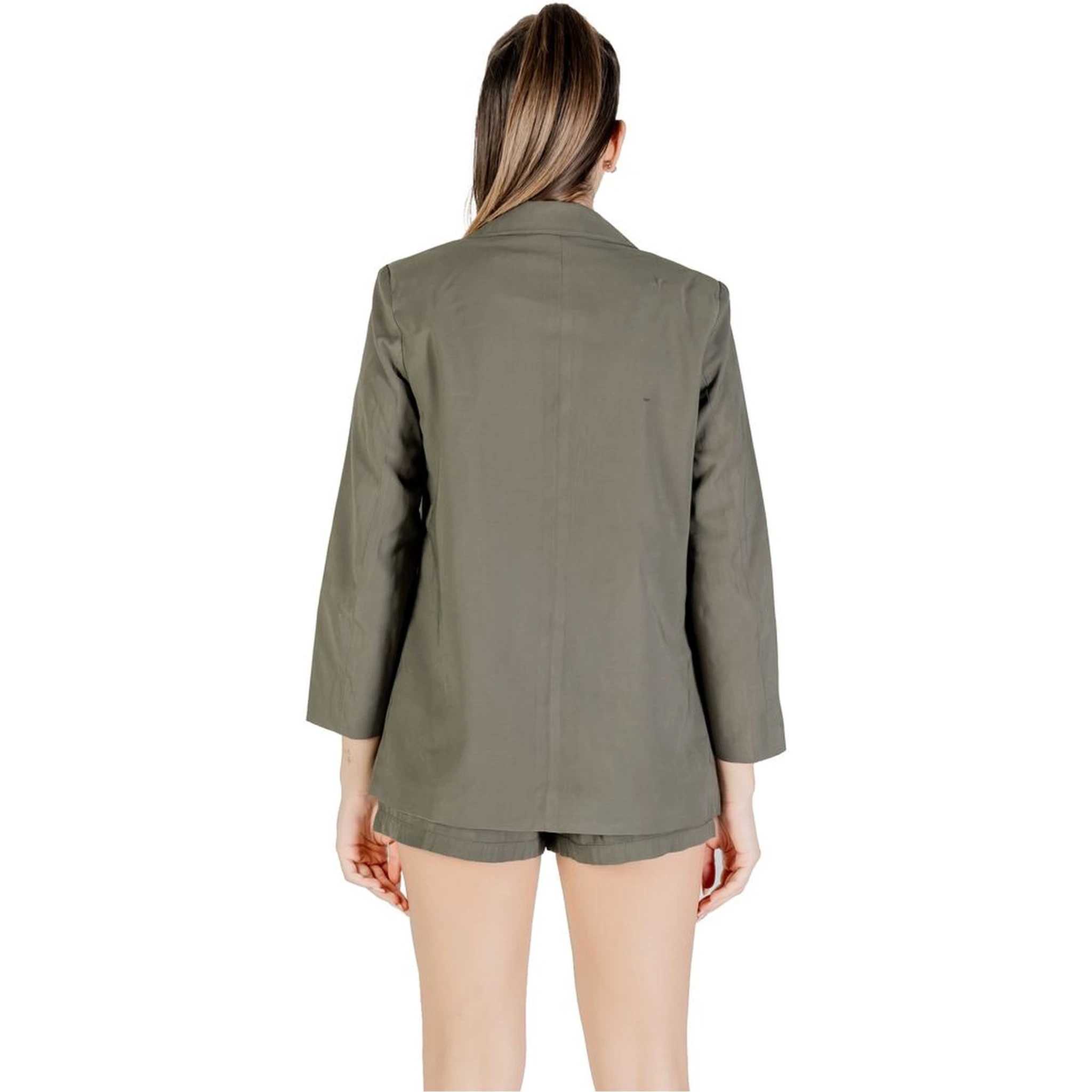 Green Viscose Blazer