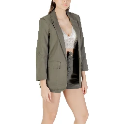 Green Viscose Blazer