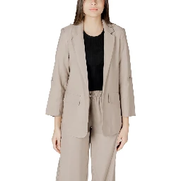 Beige Viscose Blazer