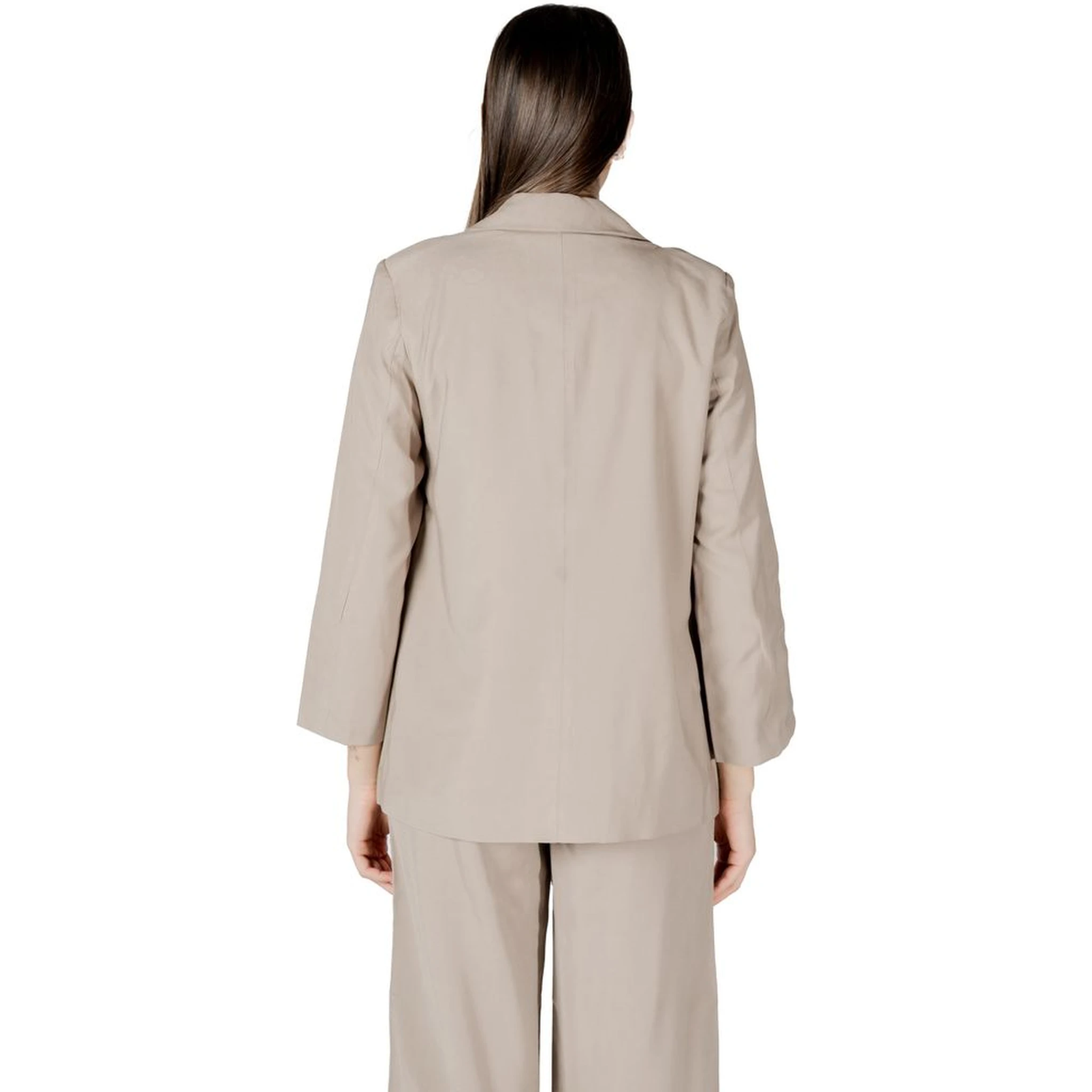 Beige Viscose Blazer