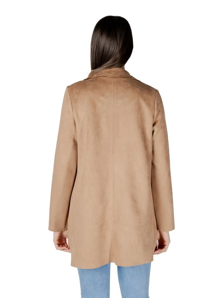 Beige Polyester Trench Coat alternative