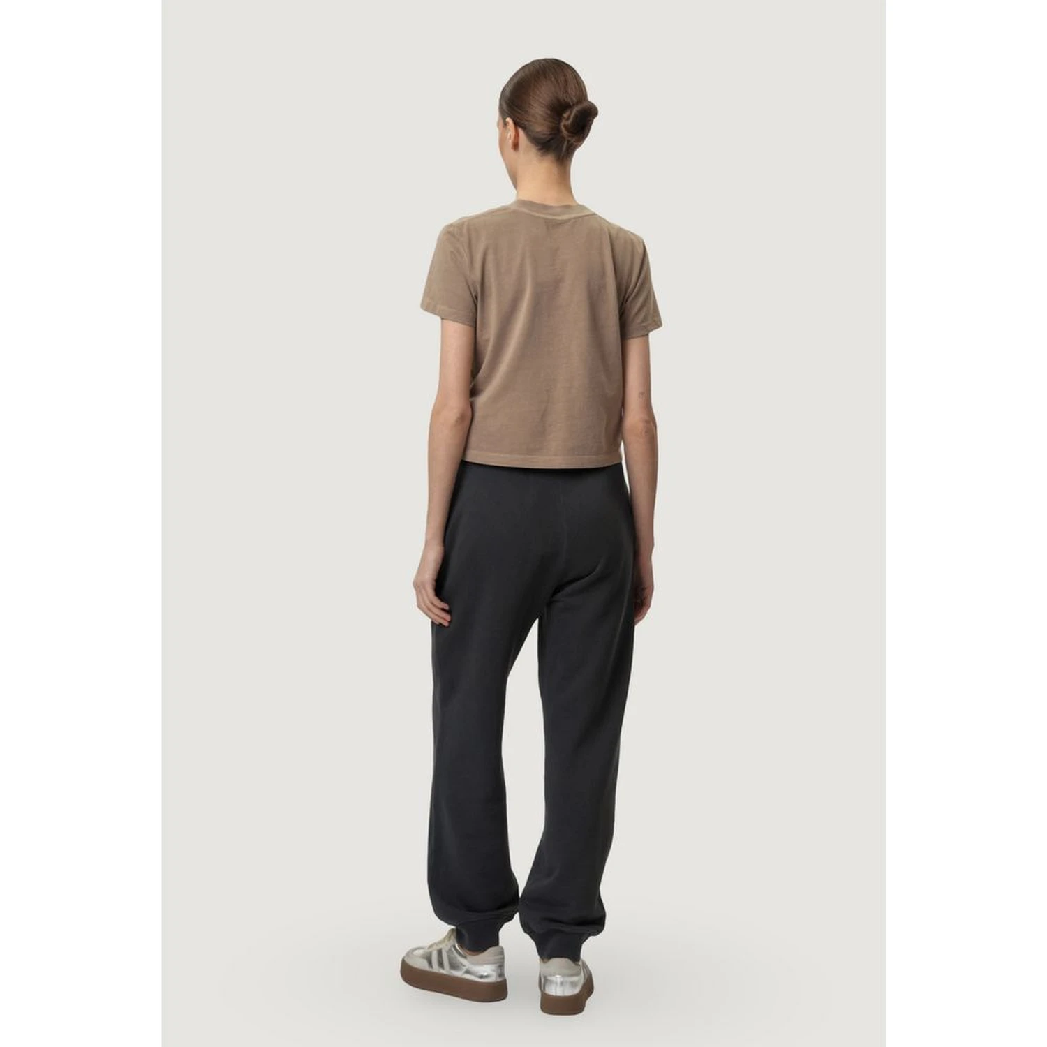 Gray Cotton Joggers (Workout Pants)