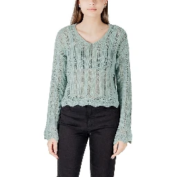 Turquoise Recycled Cotton Sweatshirt