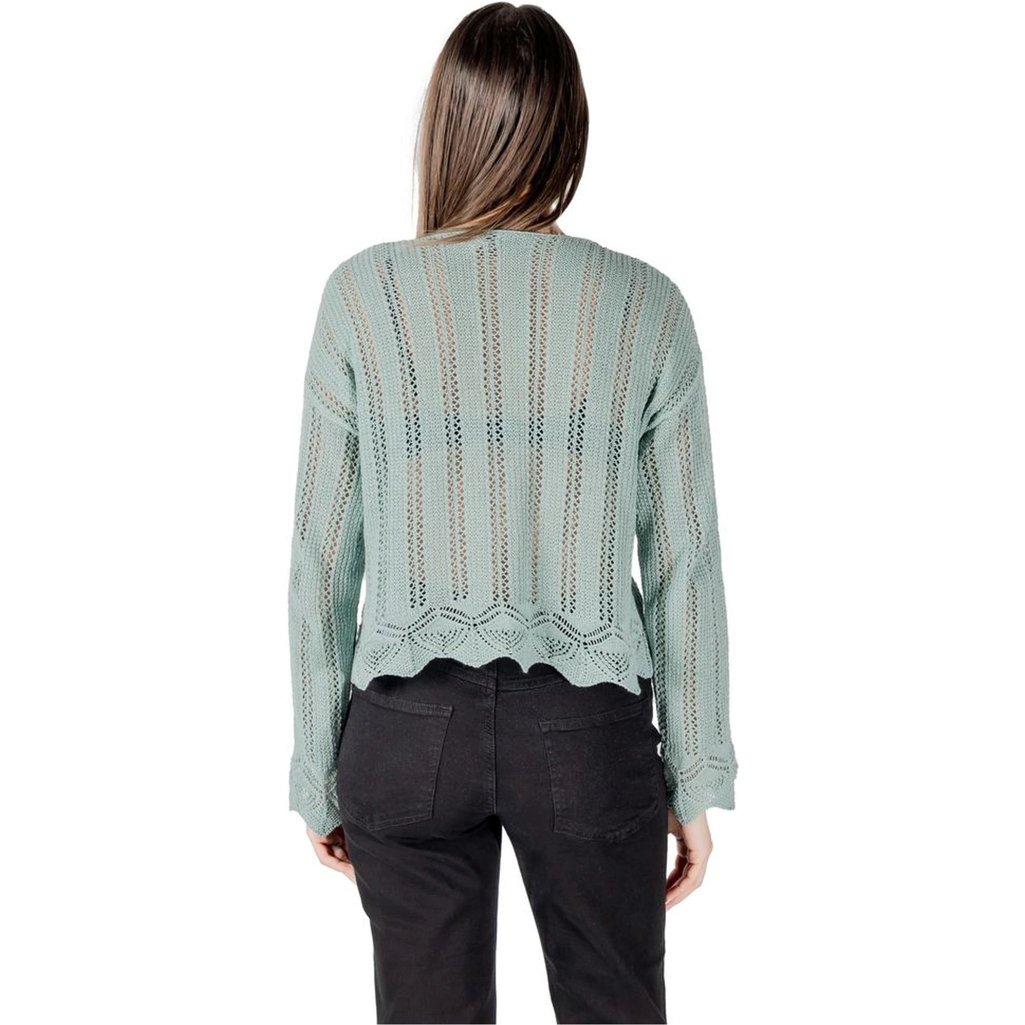 Turquoise Recycled Cotton Sweatshirt