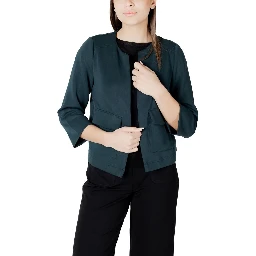 Green Modal Jackets & Coat