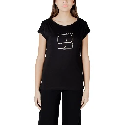 Black Cotton T-Shirt
