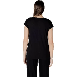 Black Cotton T-Shirt