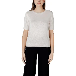 Beige Viscose Sportswear