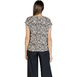 Bicolor Viscose Blouse
