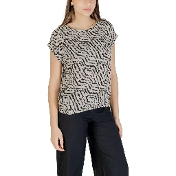 Bicolor Viscose Blouse