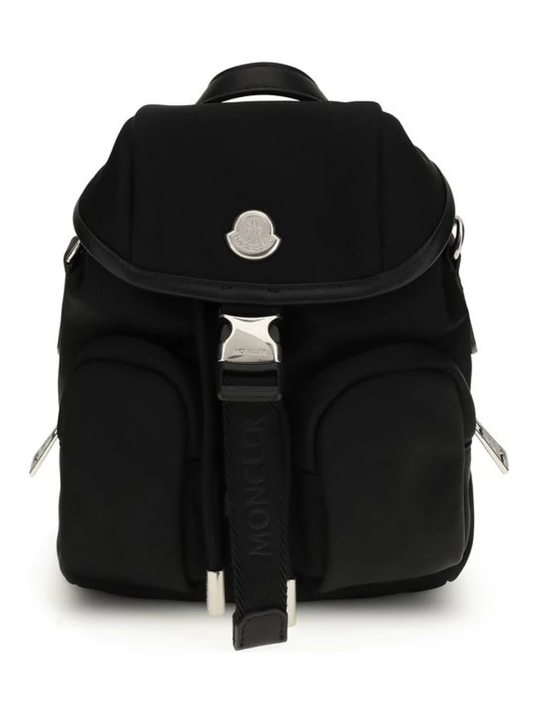 Black Calf Leather Bos Taurus Backpack
